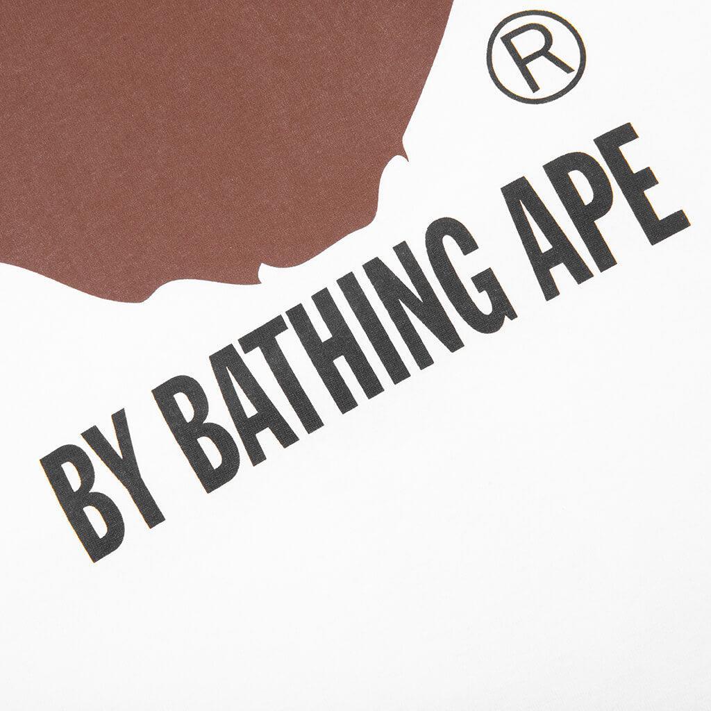 By Bathing Ape L/S Tee - White Male Product Image