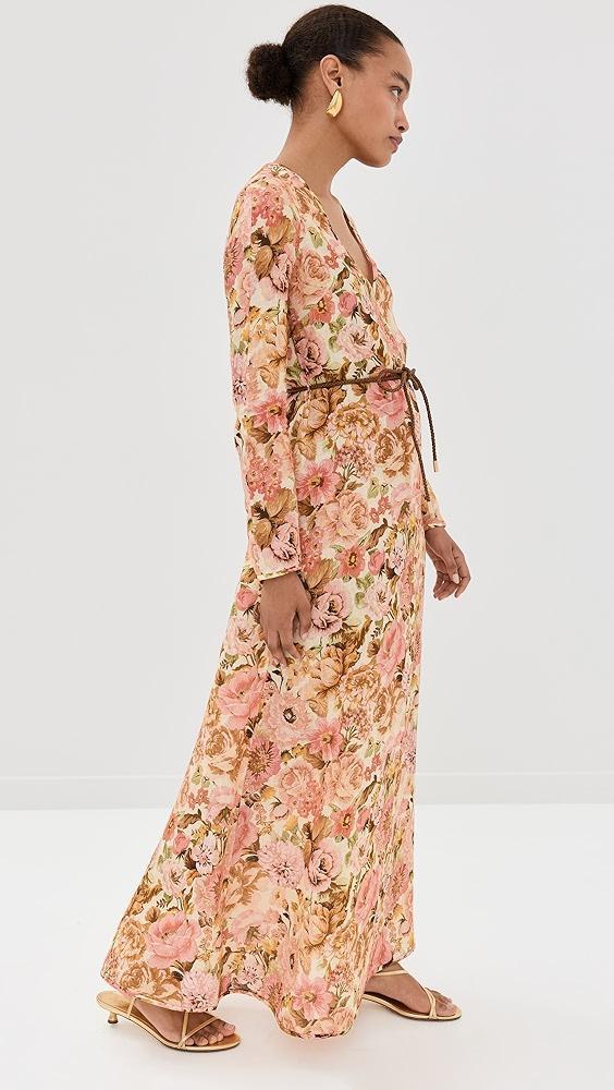 Zimmermann Golden Plunge Maxi Dress | Shopbop Product Image