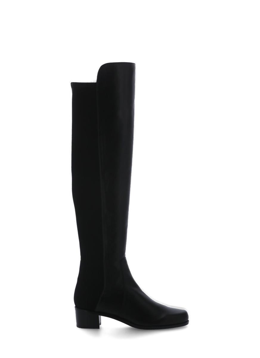 Nappa High Boot In Black Product Image