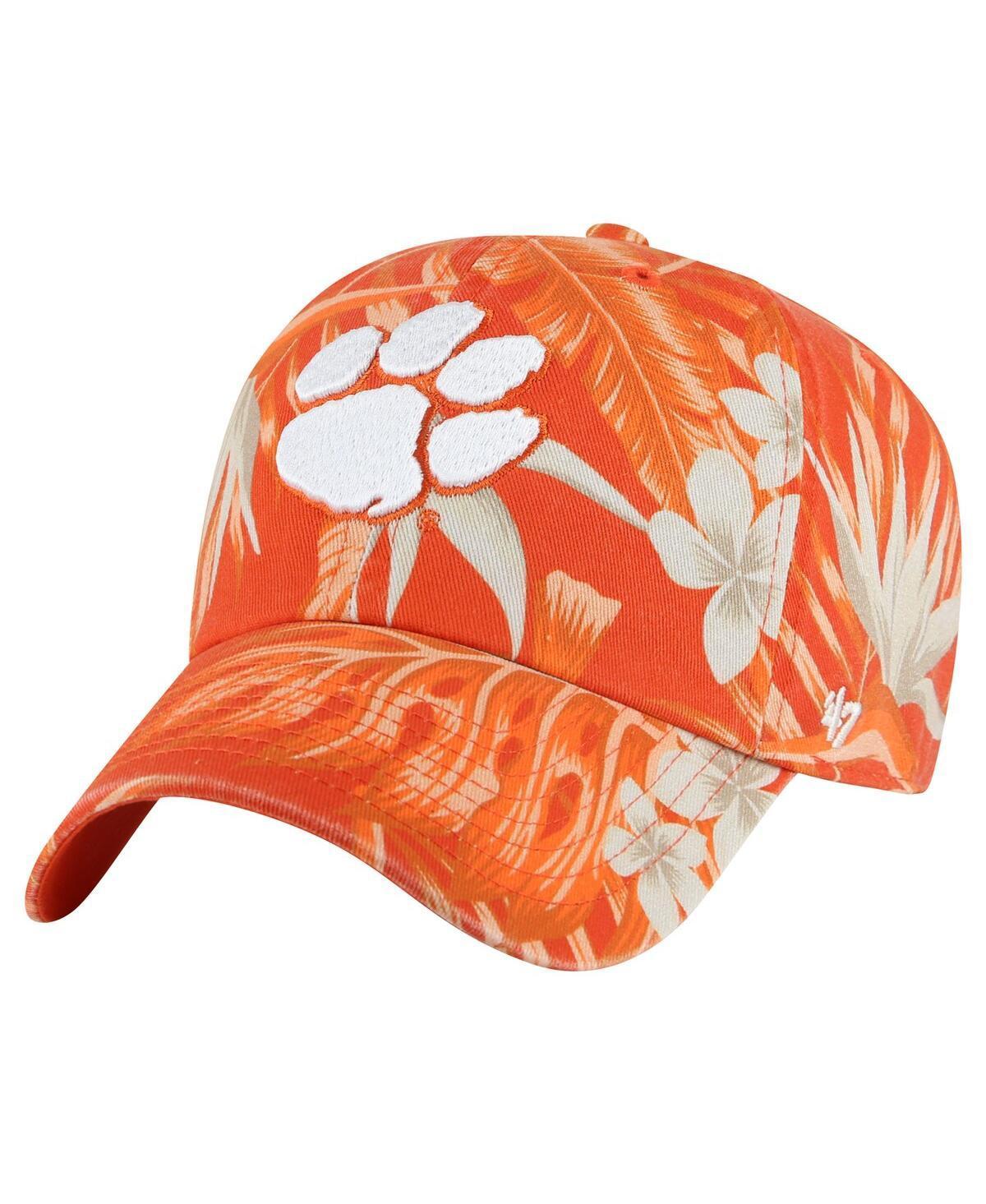 Mens 47 Clemson Tigers Tropicalia Clean Up Adjustable Hat Product Image