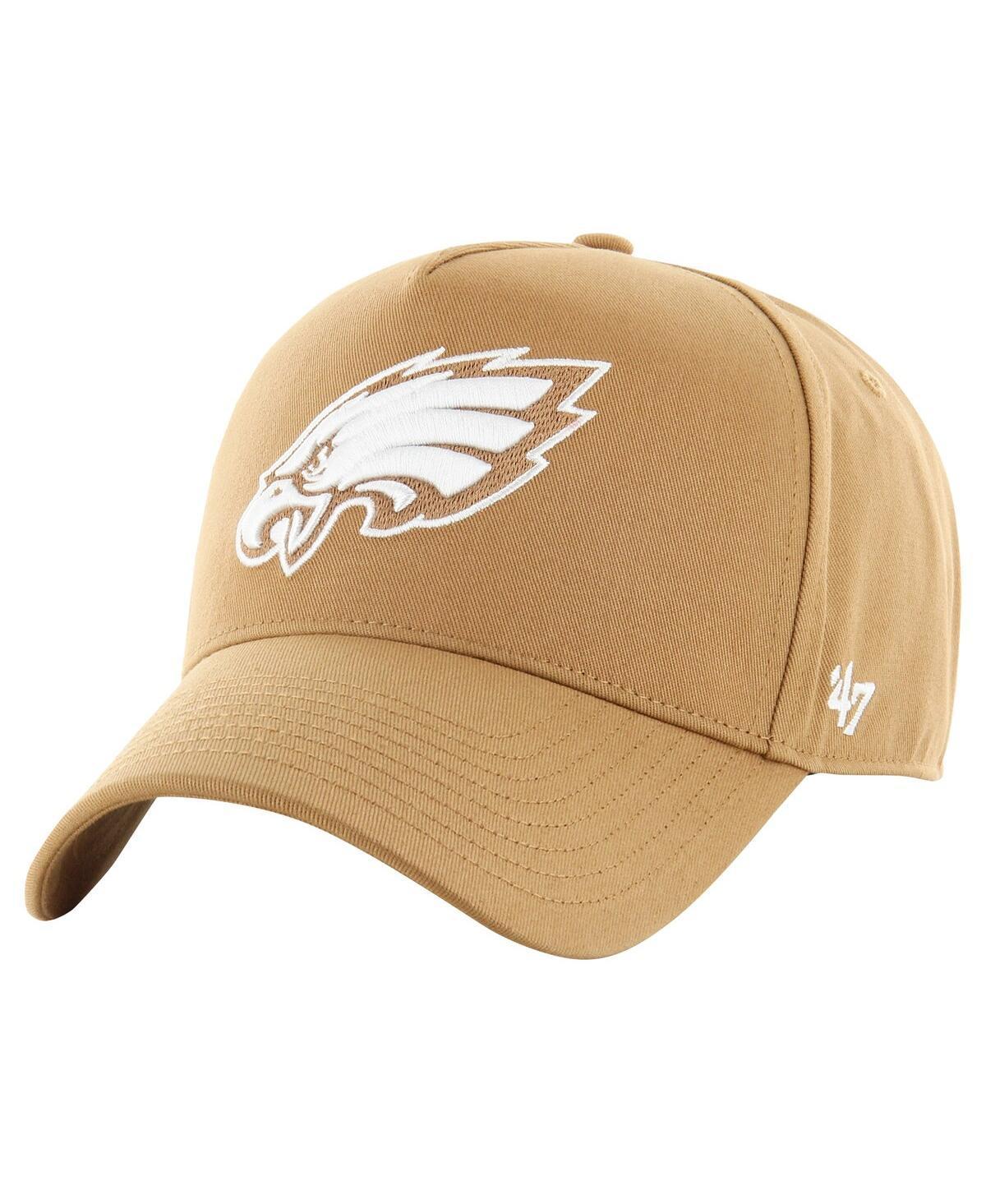 Mens 47 Tan Philadelphia Eagles Ballpark MVP Adjustable Hat Product Image