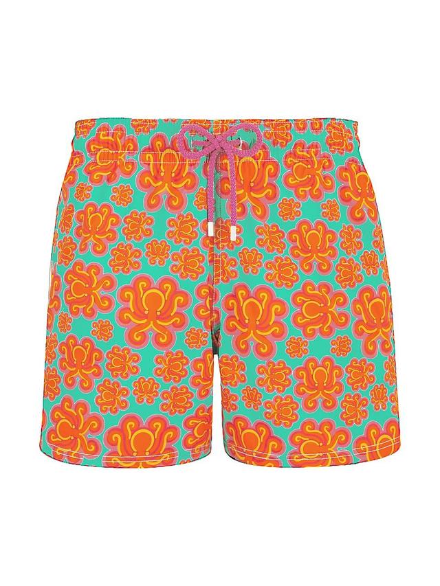 Mens Poulpes Neon Swim Shorts Product Image