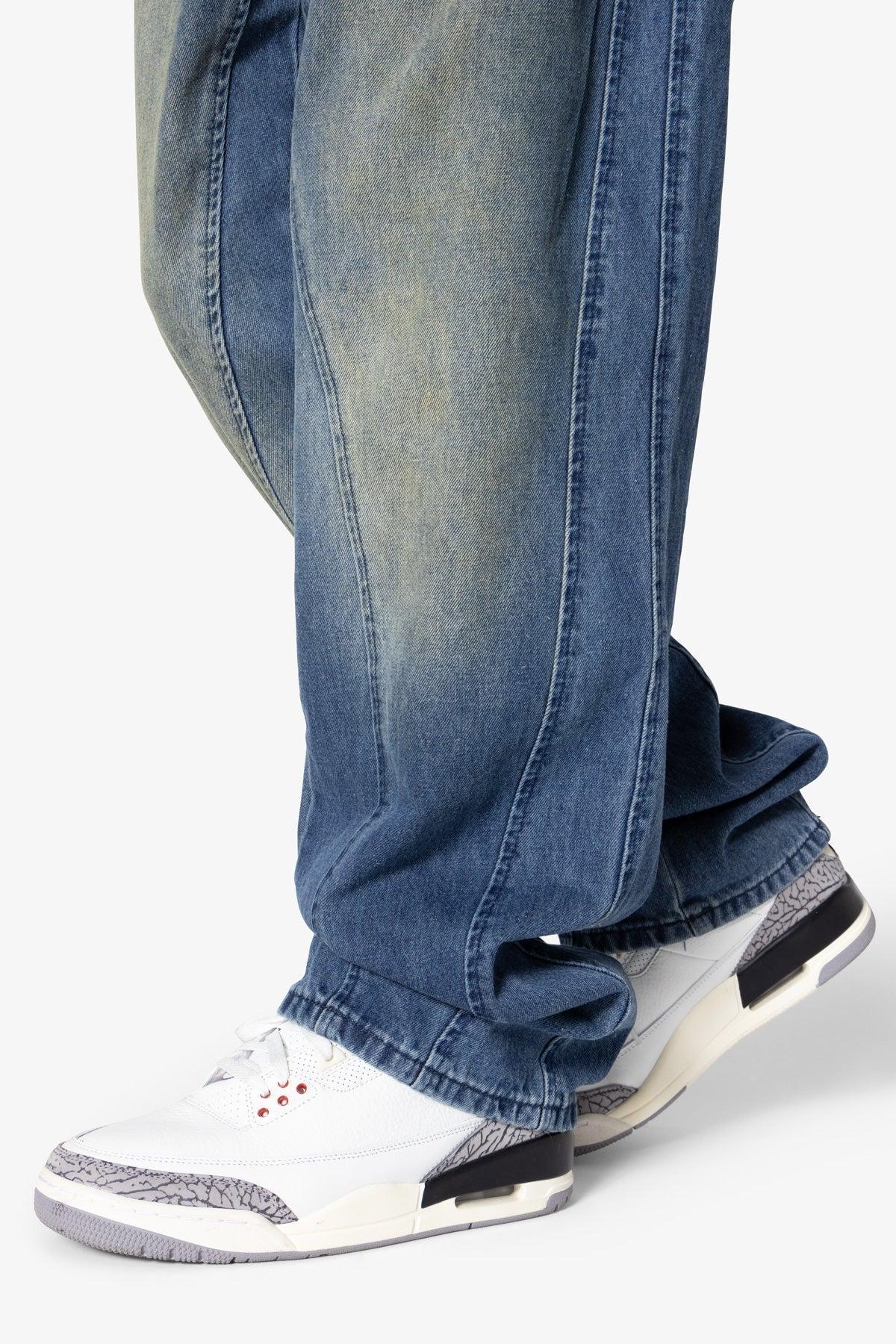 Ultra Baggy Tower Denim - Medium Blue Product Image