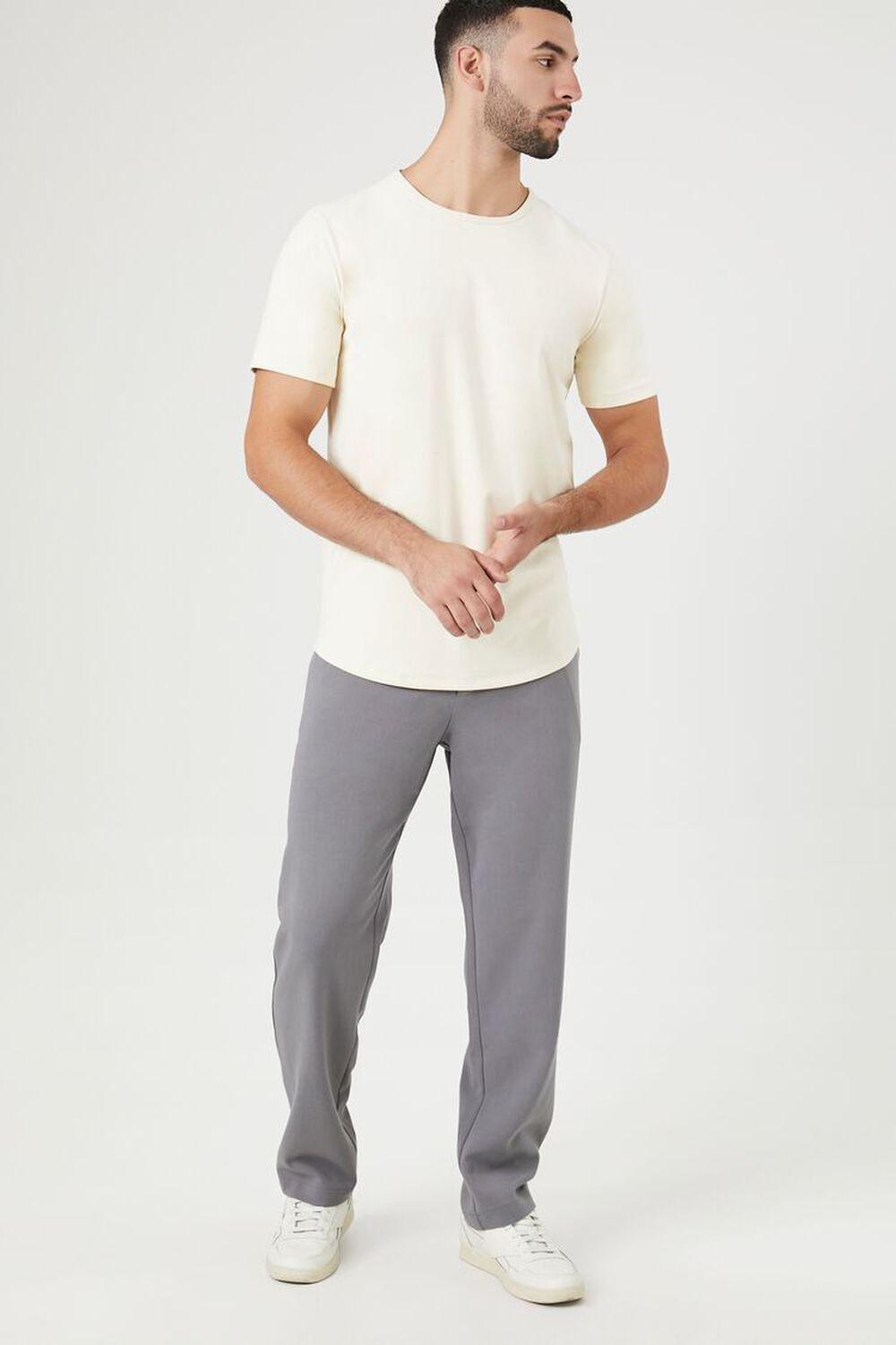 Mid-Rise Slim-Fit Pants | Forever 21 Product Image