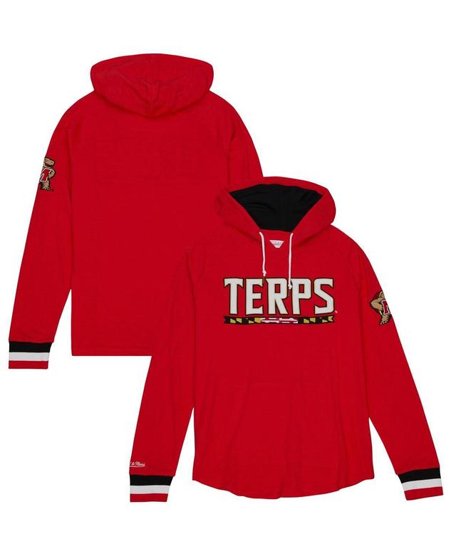 Mens Mitchell & Ness Maryland Terrapins Legendary Raglan Pullover Hoodie Product Image