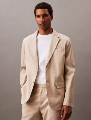 Linen Blend Blazer Product Image