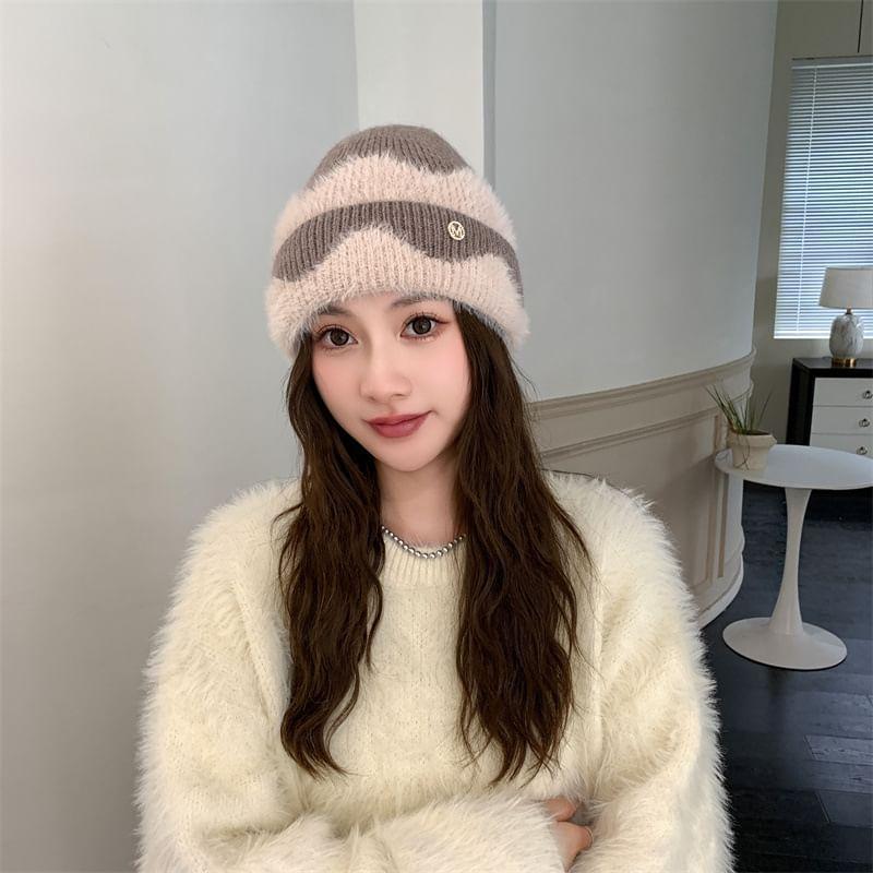 Wavy Knit Beanie product image