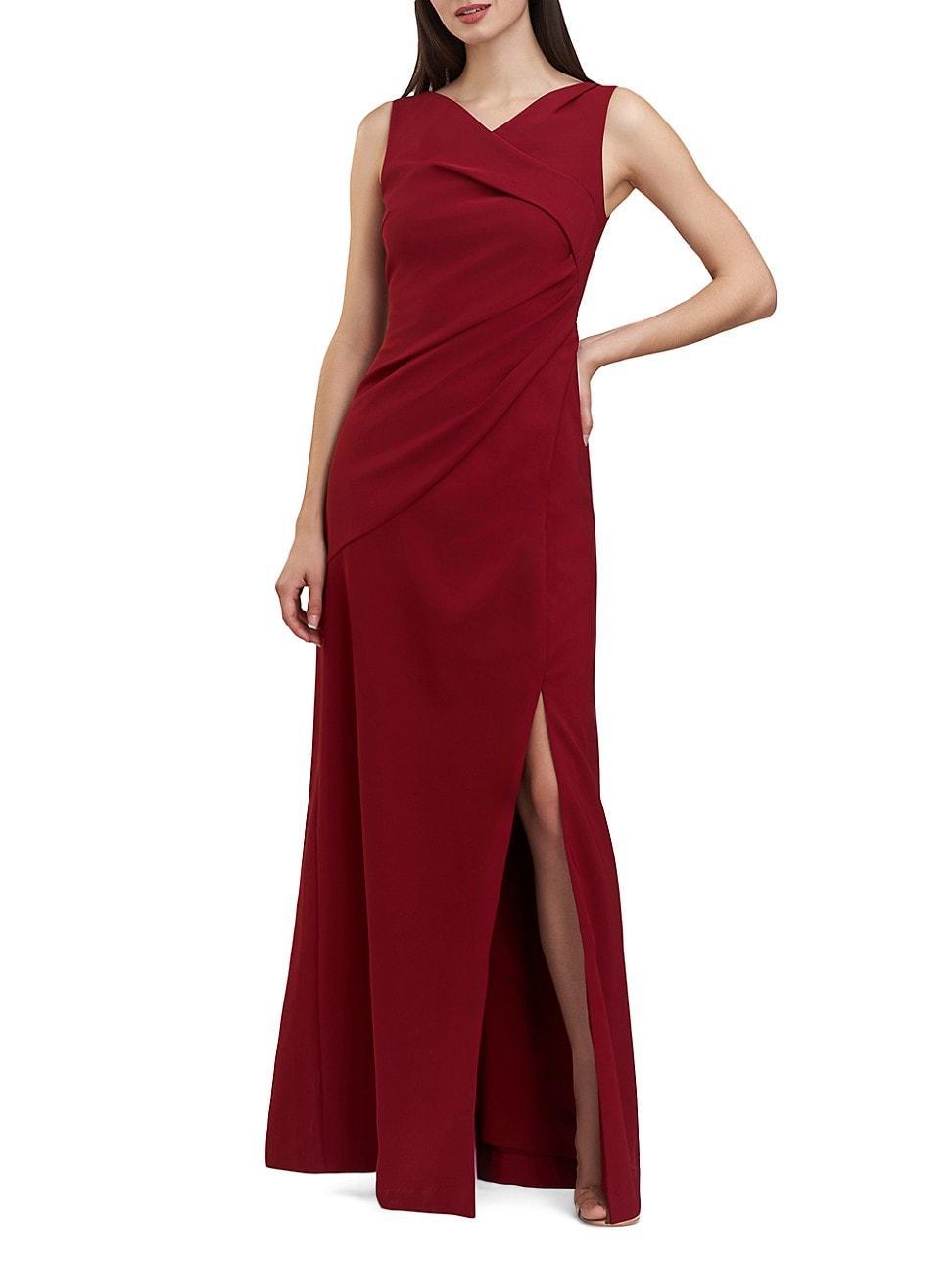 Womens Nicolette V-Portrait Neck Gown Product Image