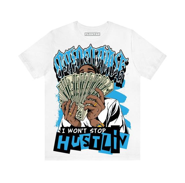 Powder Blue 9s Flontae T-Shirt Hustlin Graphic Product Image