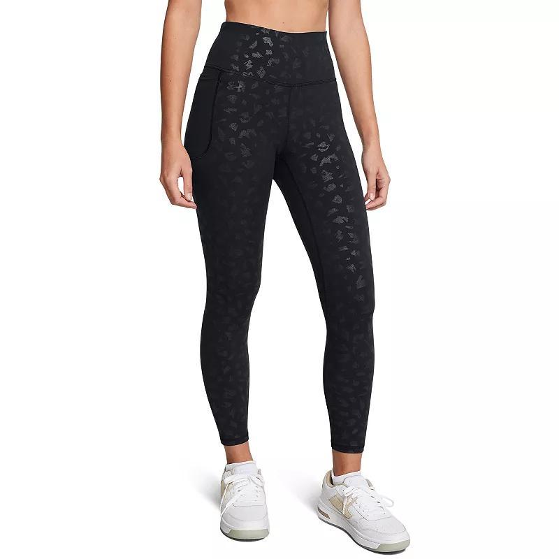 Womens UA Motion Gloss Printed Ankle Leggings Product Image