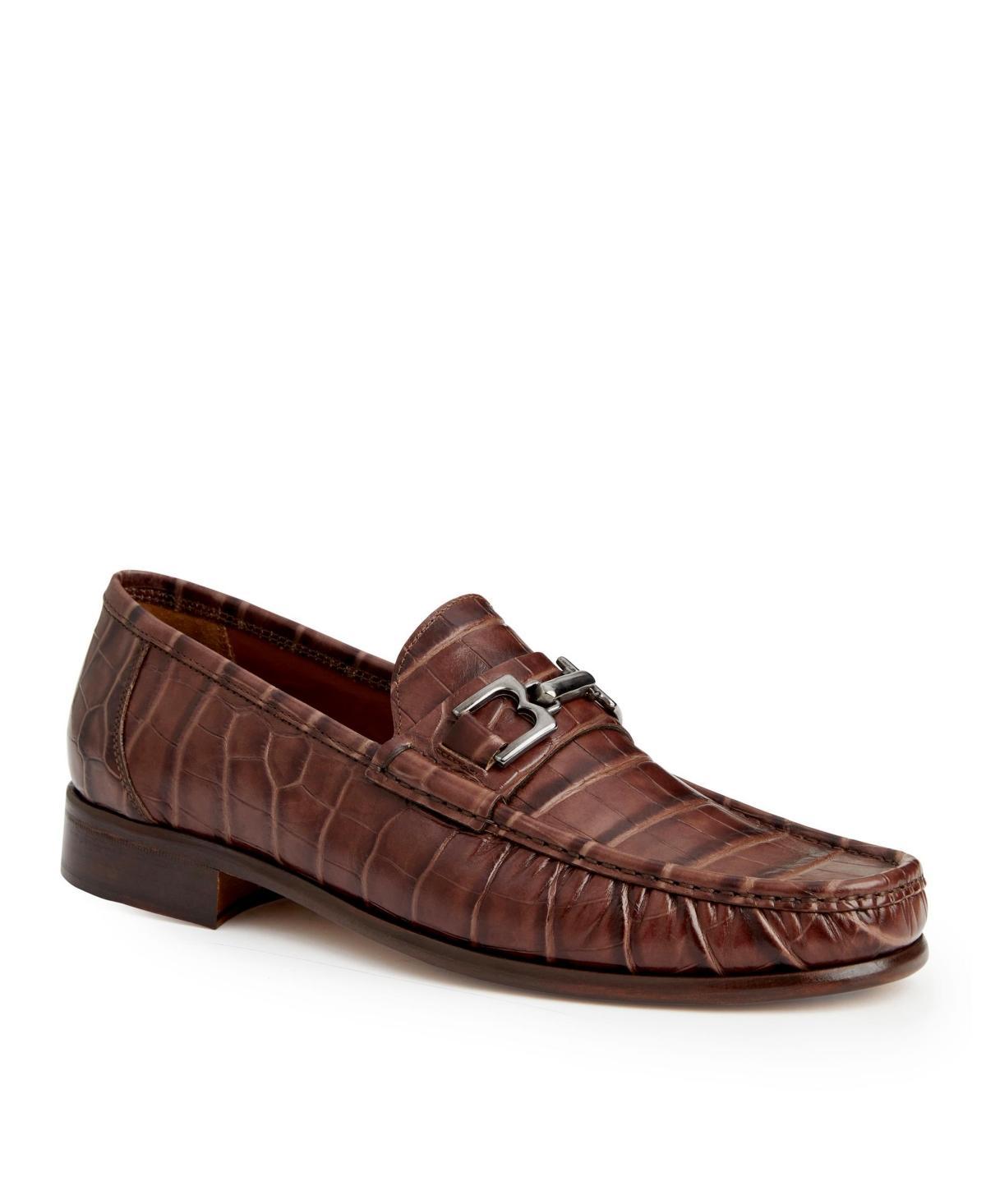 Bruno Magli Mens Trieste Leather Bit Loafers Product Image