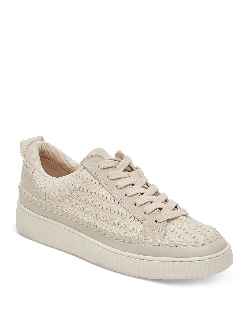 Dolce Vita Womens Nicona Lace Up Low Top Sneakers Product Image