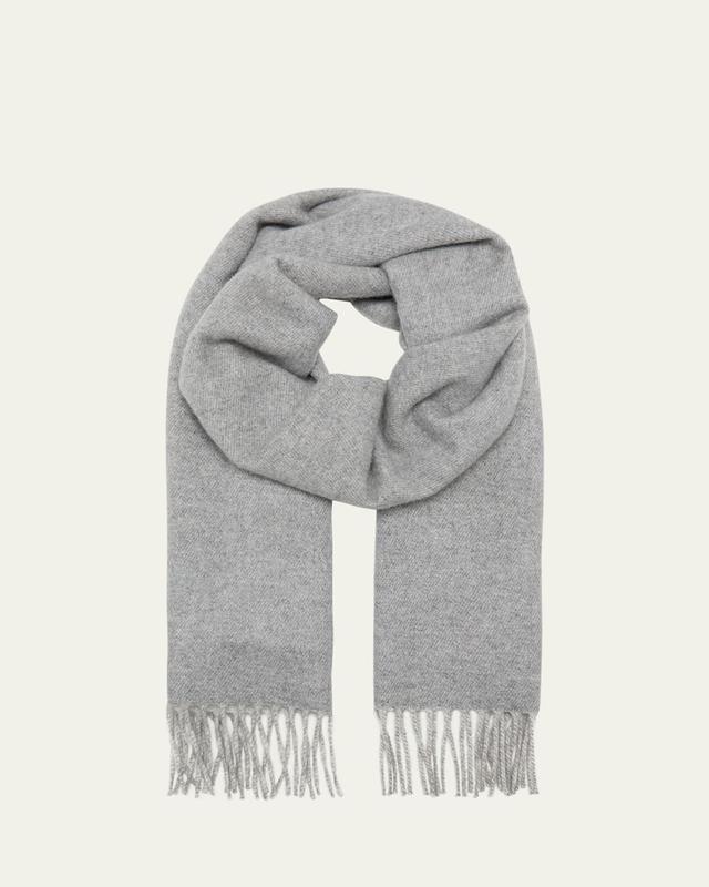 Mens Cashmere Scarf with Pocket Product Image