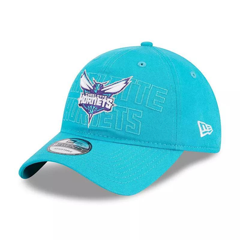 Mens New Era Teal Charlotte Hornets 2023 NBA Draft 9TWENTY Adjustable Hat Product Image