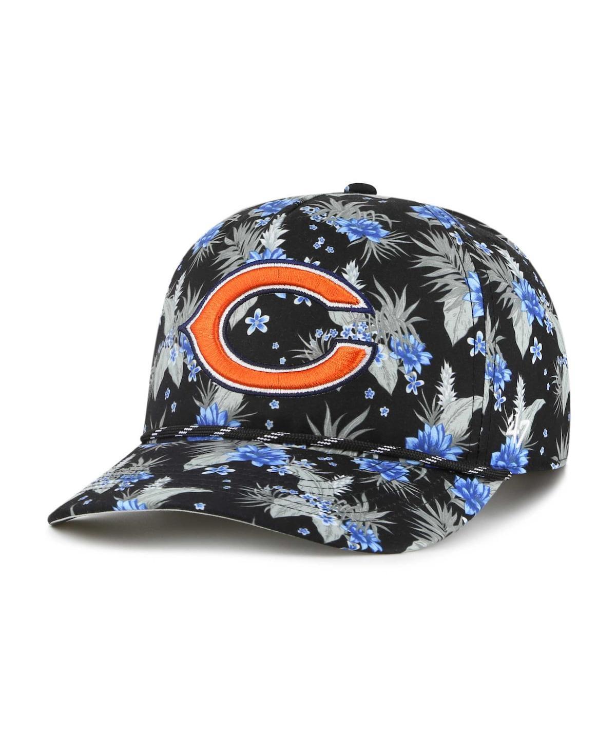 Mens 47 Brand Black Chicago Bears Dark Tropic Hitch Adjustable Hat Product Image