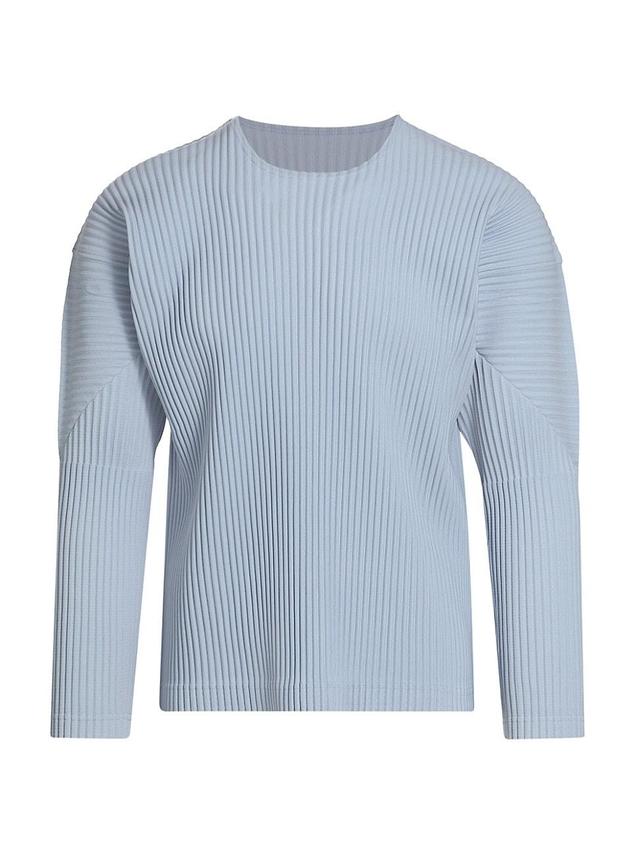 Mens Mc September Pleated Long-Sleeve Shirt Product Image