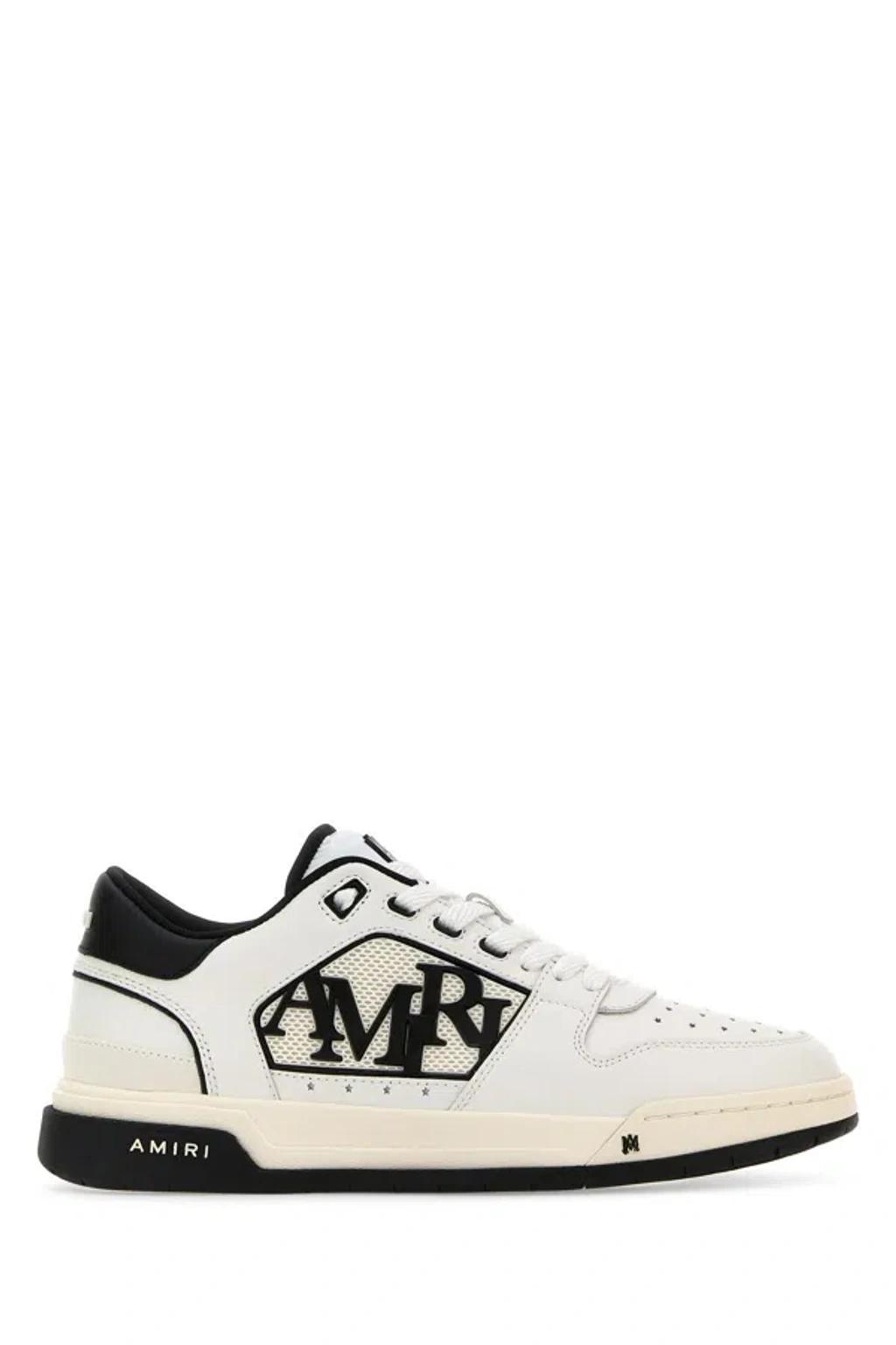 AMIRI Logo Embossed Low In White Product Image