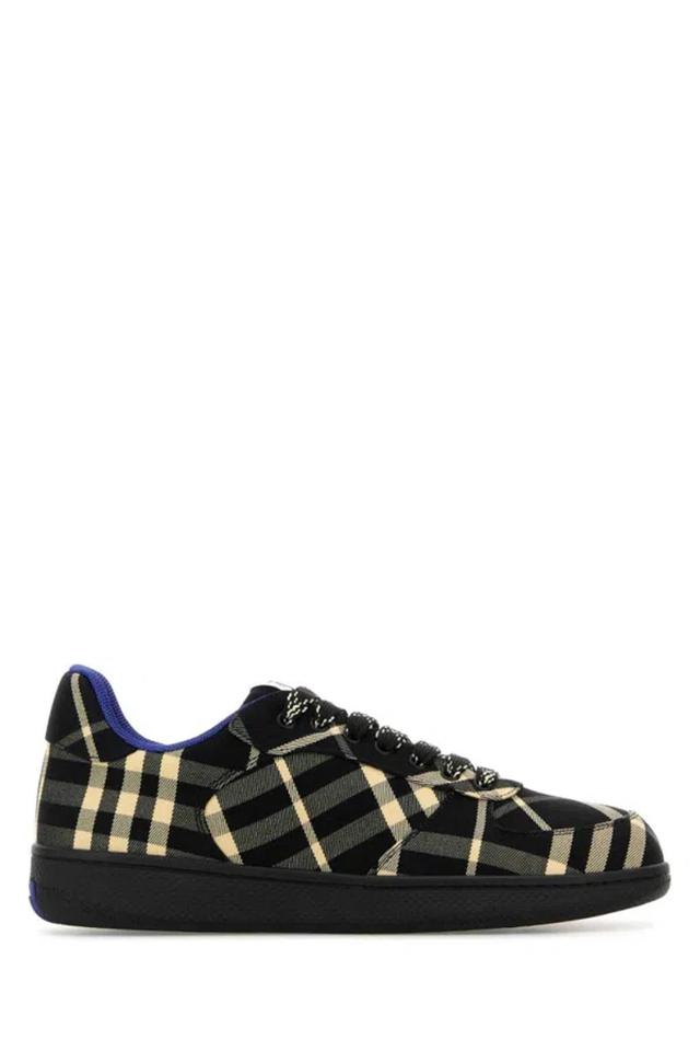 Black Lace Up Sneakers Product Image