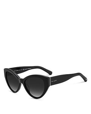 kate spade new york paisleigh 55mm gradient cat eye sunglasses Product Image