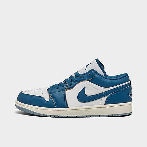 Jordan Mens Jordan AJ 1 Low SE - Mens Shoes Blue/White Product Image