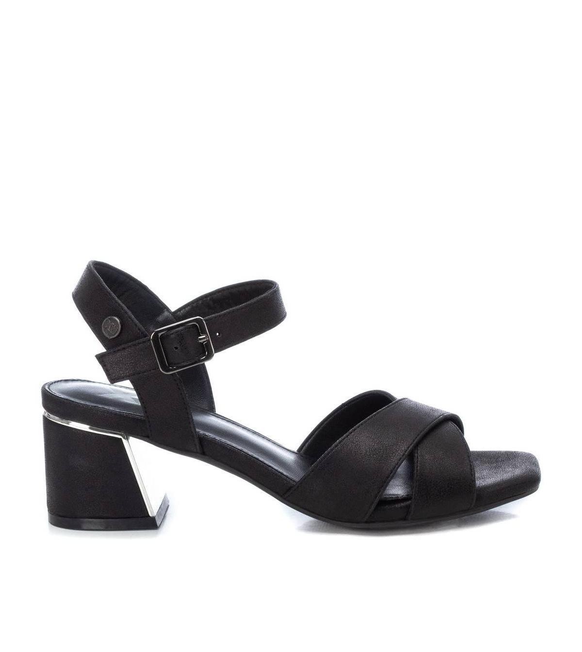 Xti Womens Block Heel Sandals Black Product Image