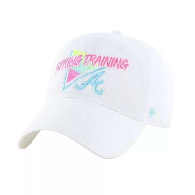 Mens 47 Atlanta Braves 2024 Spring Training Vapor Wave Clean Up Adjustable Hat Product Image