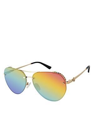 Kurt Geiger London Aviator Sunglasses, 60mm Product Image