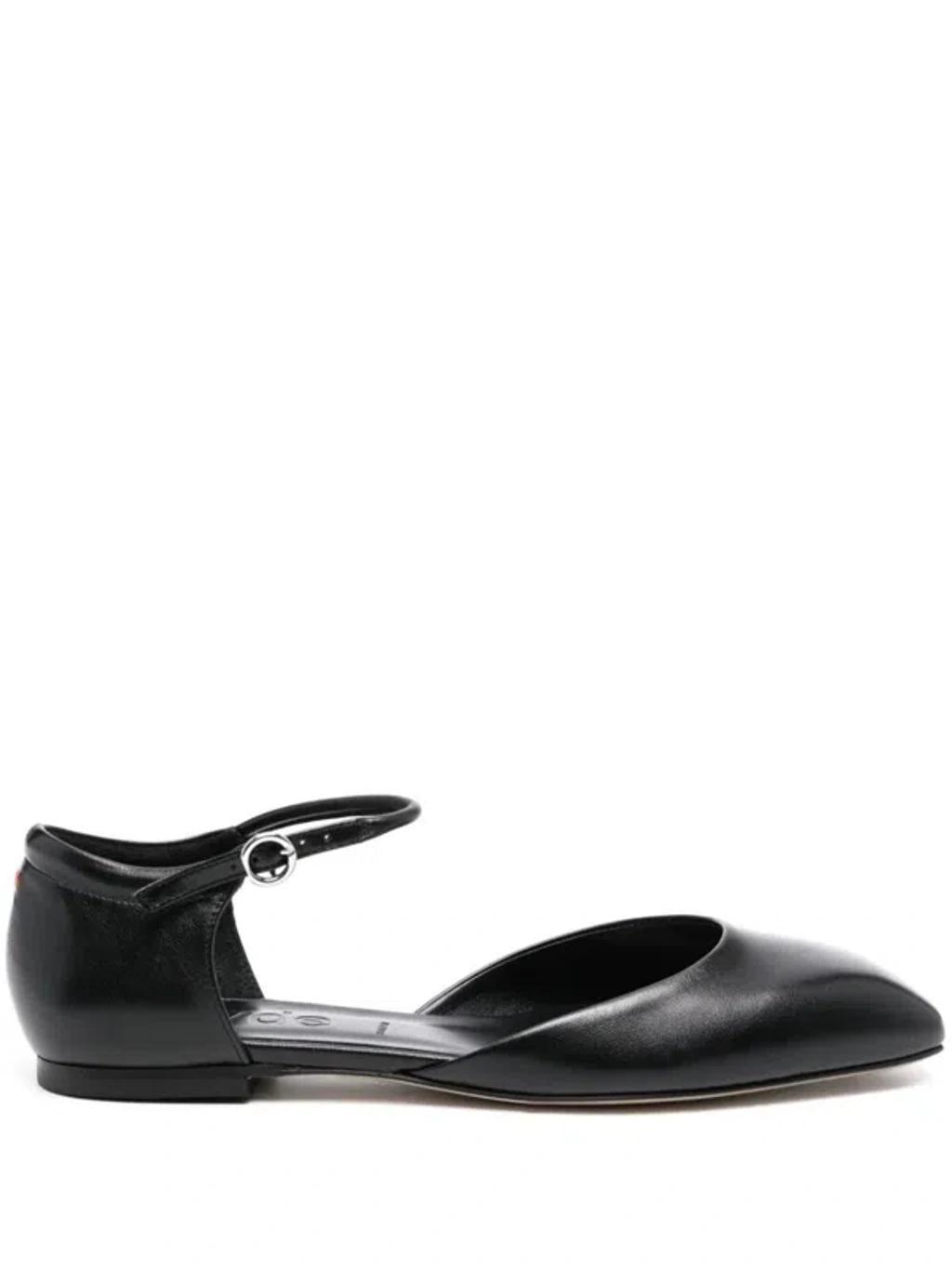 Miri Leather Ballet Flats In Black product image