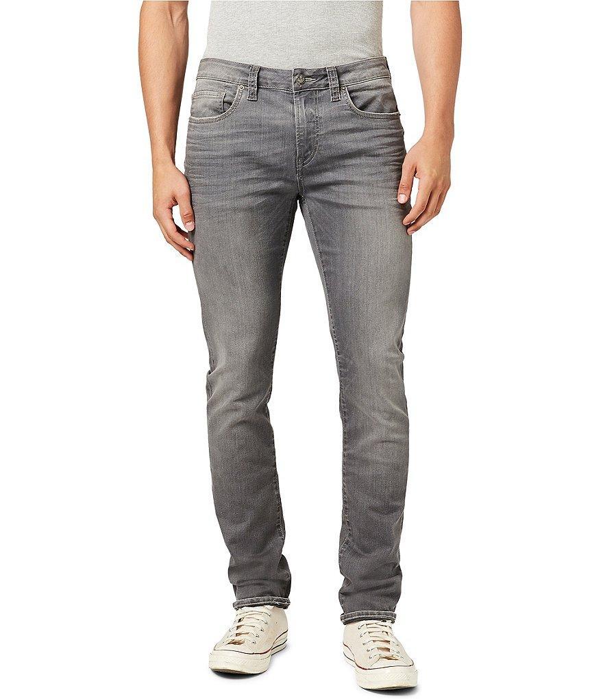 Buffalo David Bitton Sanded Grey Slim Fit Ash Jeans Product Image