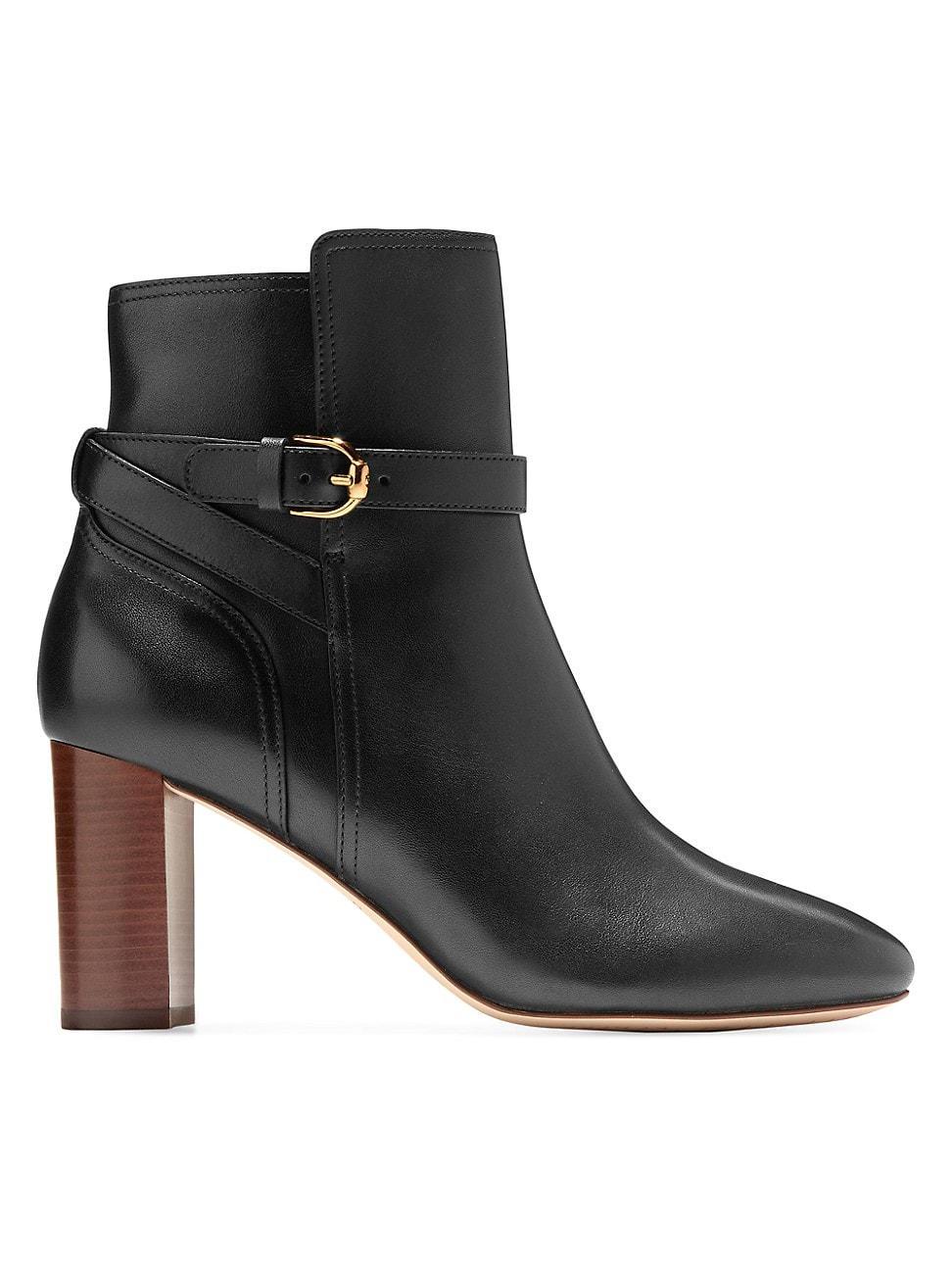 Womens Glendale 75MM Leather Jodhpur Booties Product Image