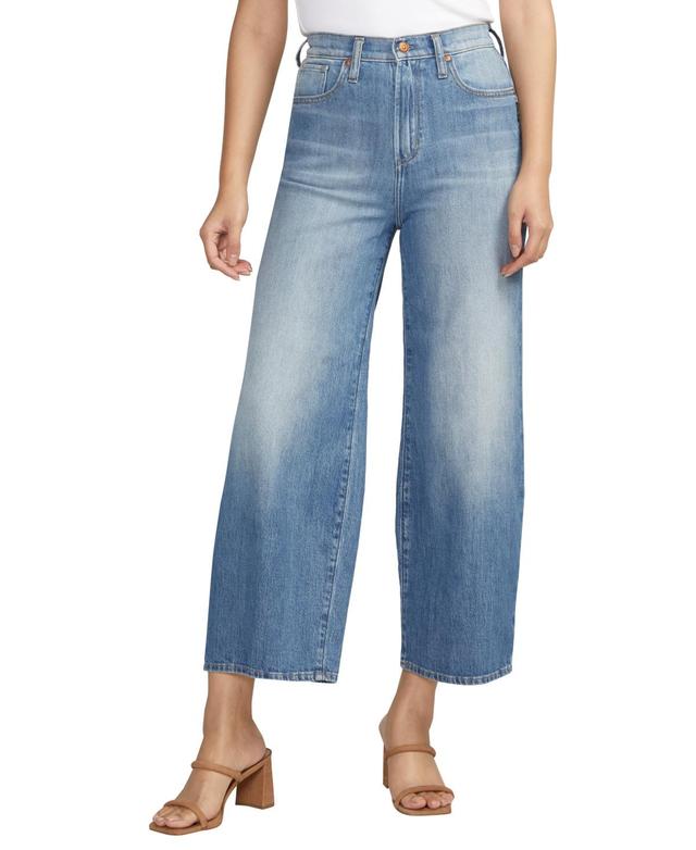 Silver Jeans Co. Womens Highly Desirable High Rise Wide Leg Jeans Product Image