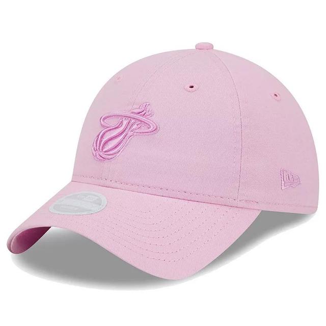 Womens New Era Miami Heat Colorpack Tonal 9TWENTY Adjustable Hat Product Image