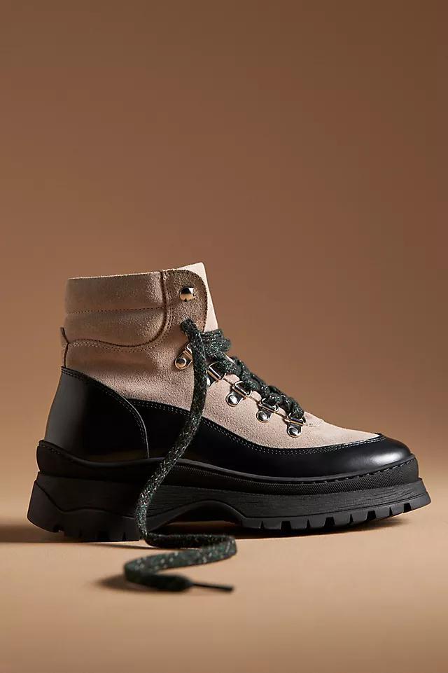 By Anthropologie Chunky-Lace Hiker Boots product image