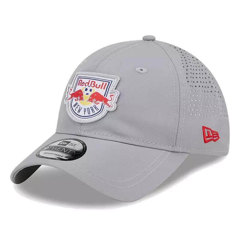 Mens New Era Gray New York Red Bulls Active 9TWENTY Adjustable Hat Product Image