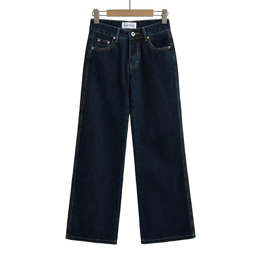 Mid Waist Flared Jeans Product Image