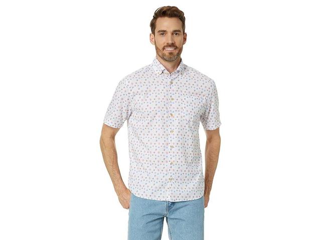 johnnie-O Crush Short Sleeve Woven Men's Clothing Product Image