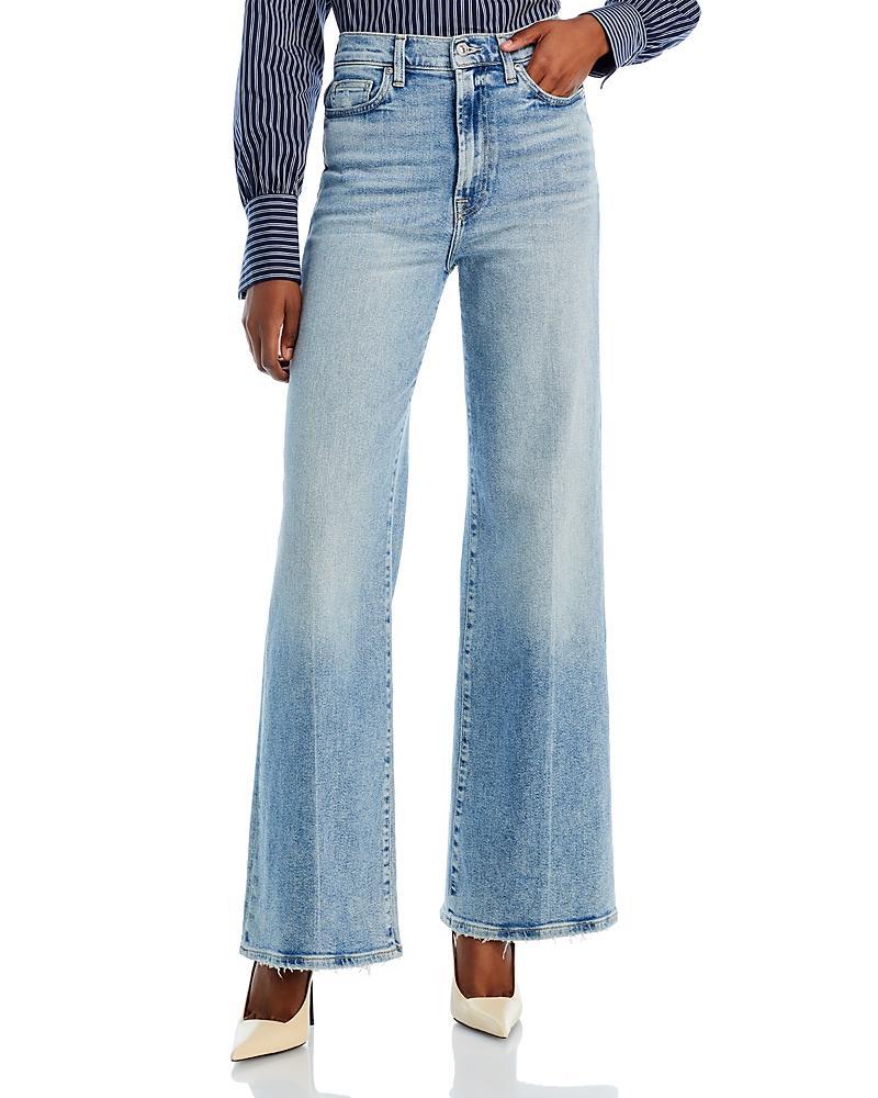 7 For All Mankind Ultra High Rise Jo Wide Leg Jeans in Must Product Image