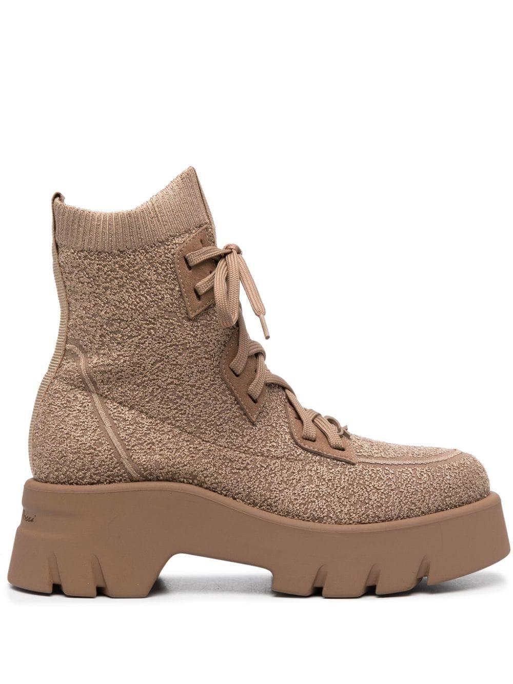 Tan Lambert Boots In Camel Product Image