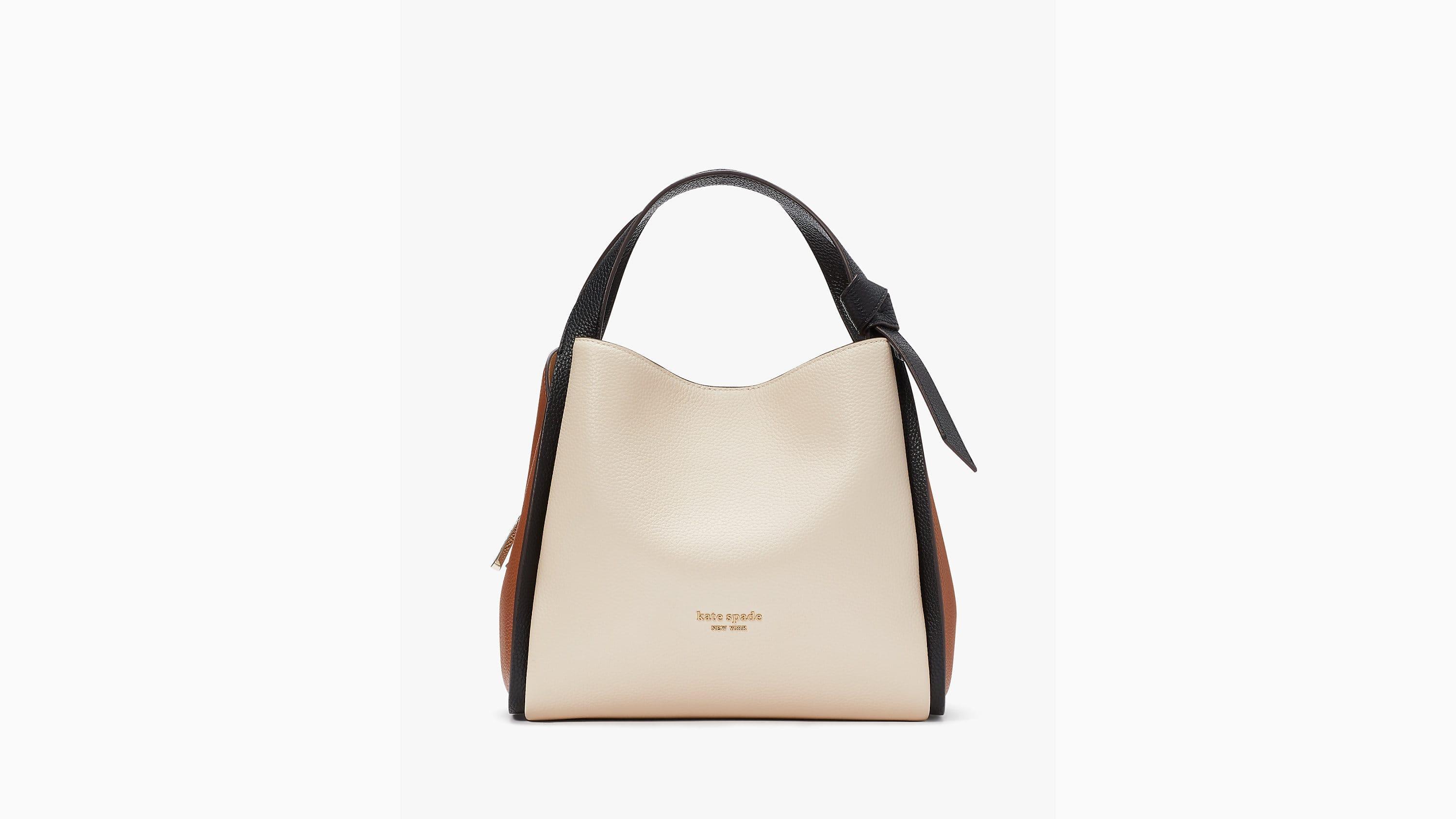 kate spade new york knott large colorblock leather handbag Product Image