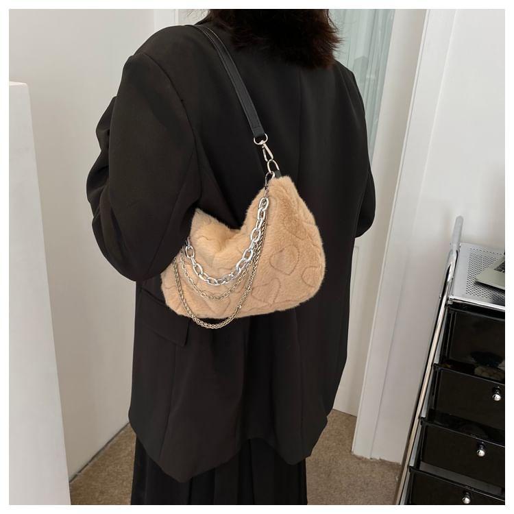 Fluffy Chain Shoulder Bag Product Image