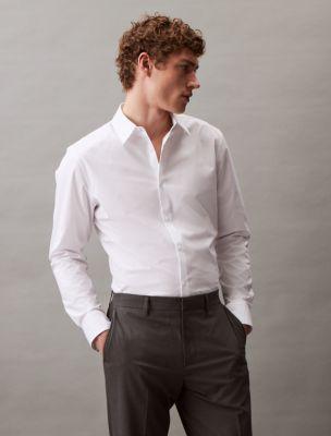 Solid Tech Slim Fit Button-Down Shirt product image