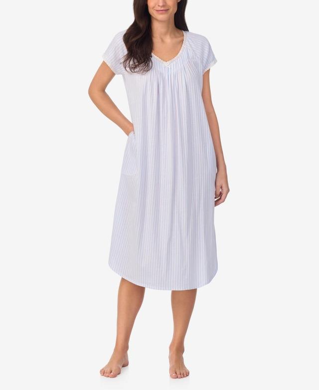 Aria Womens Cap Sleeve Nightgown Product Image