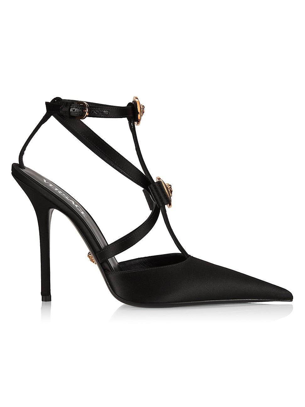 Versace Gianni Ribbon Cage Pointed Toe Pump Product Image