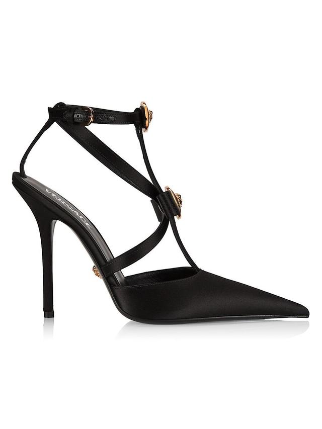 Versace Gianni Ribbon Cage Pointed Toe Pump Product Image