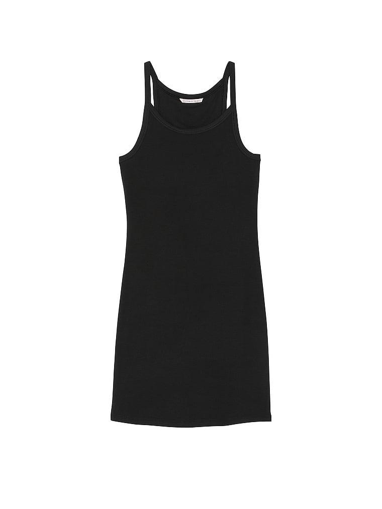 Luxe Ribbed Modal Mini Slip Dress Product Image