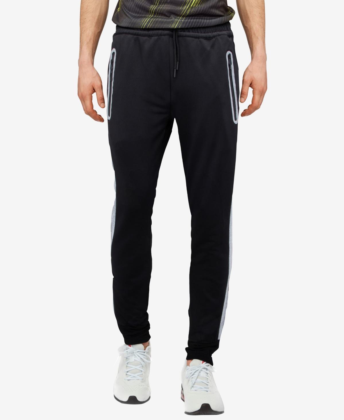 X-Ray Mens Side Stripe Tech Fleece Joggers - Black Product Image