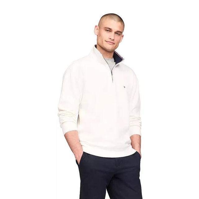 Mens Tommy Hilfiger Logo Quarter-Zip Top Product Image