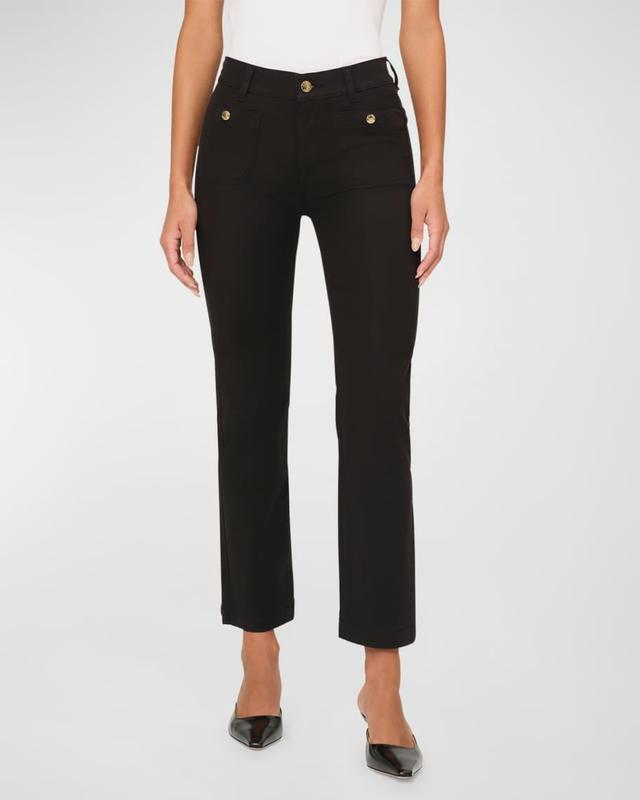 Mara Straight Mid-Rise Instasculpt Ankle Jeans Product Image