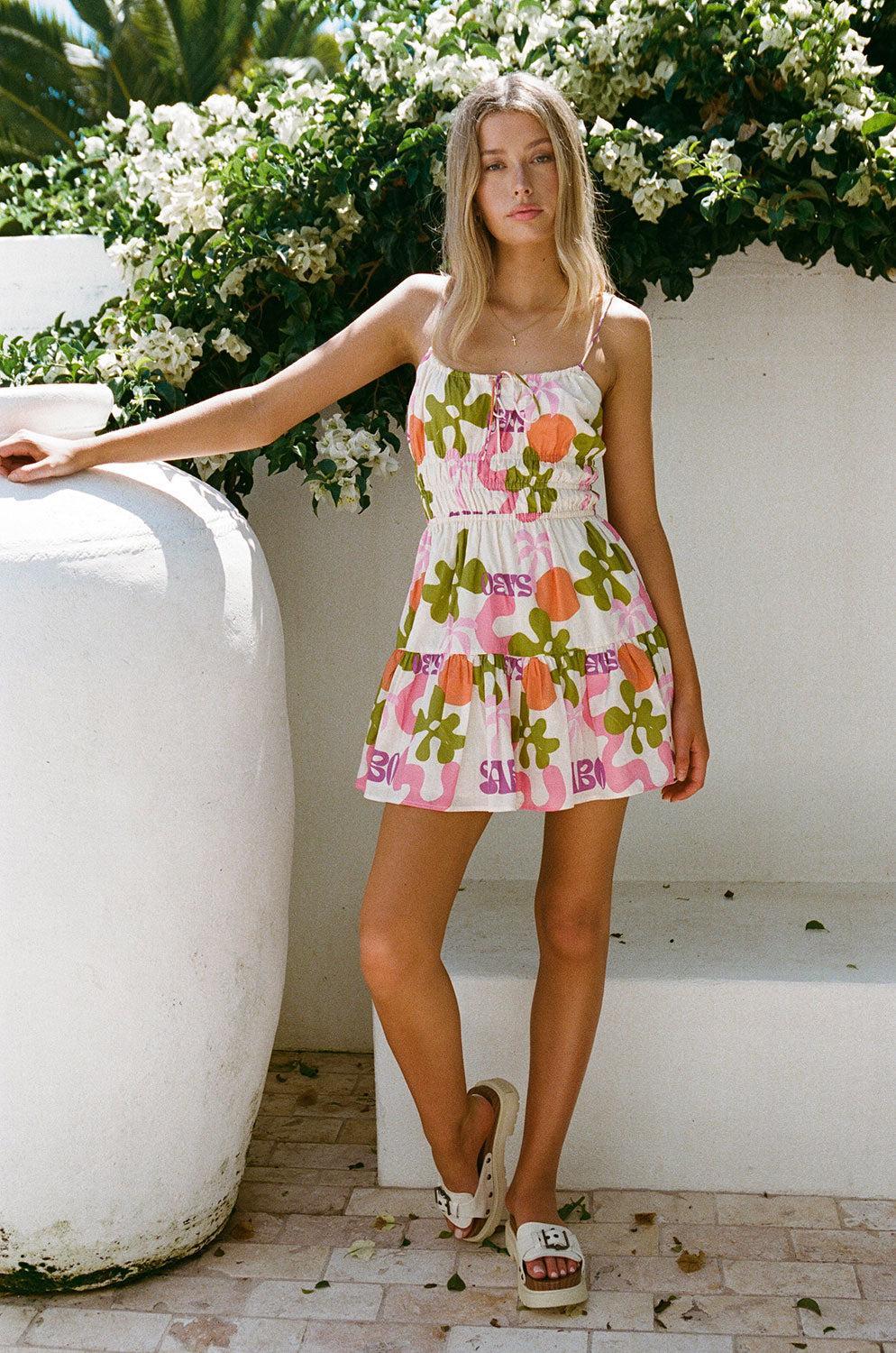 Tacita Dress - Tropical Product Image