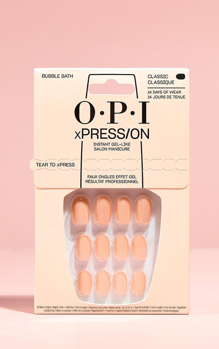 OPI Press On Nails Bubble Bath Product Image